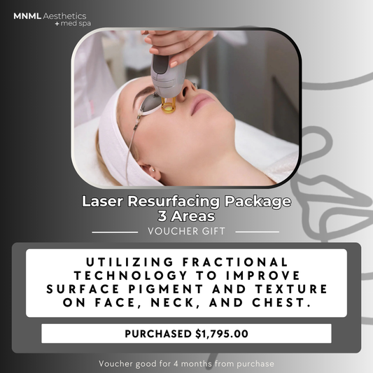 Laser Resurfacing Package - 3 Areas Voucher